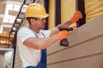 Applying fiber cement siding